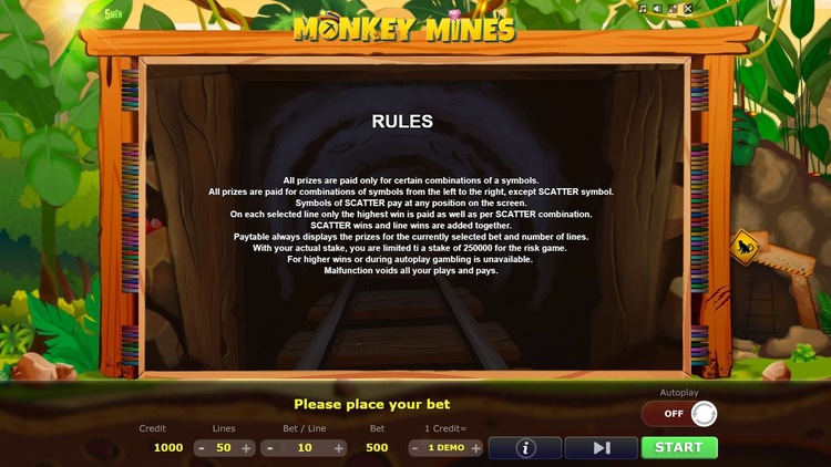 Игровой автомат Crazy Monkey 2 Обезьянки 2 - играть бесплатно