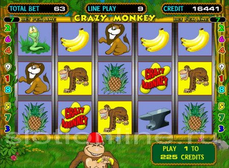 Игровой автомат Crazy Monkey 2 Обезьянки 2 - играть онлайн.