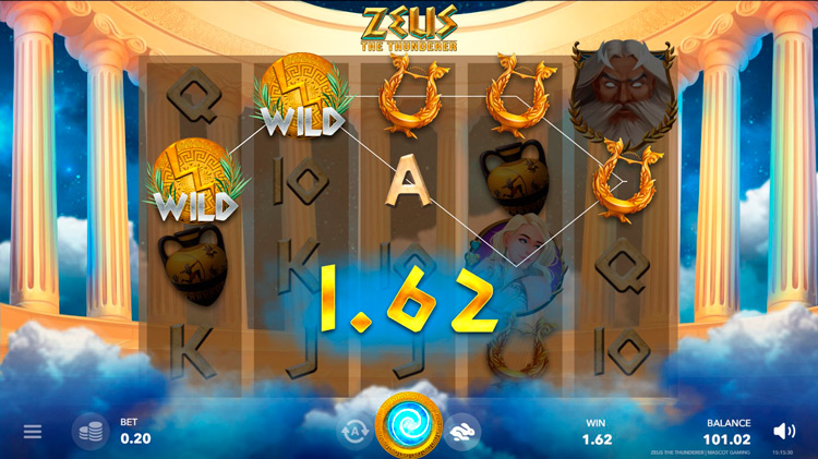 Зевс против Аида слот Казино играть на деньги - Zeus vs Hades.