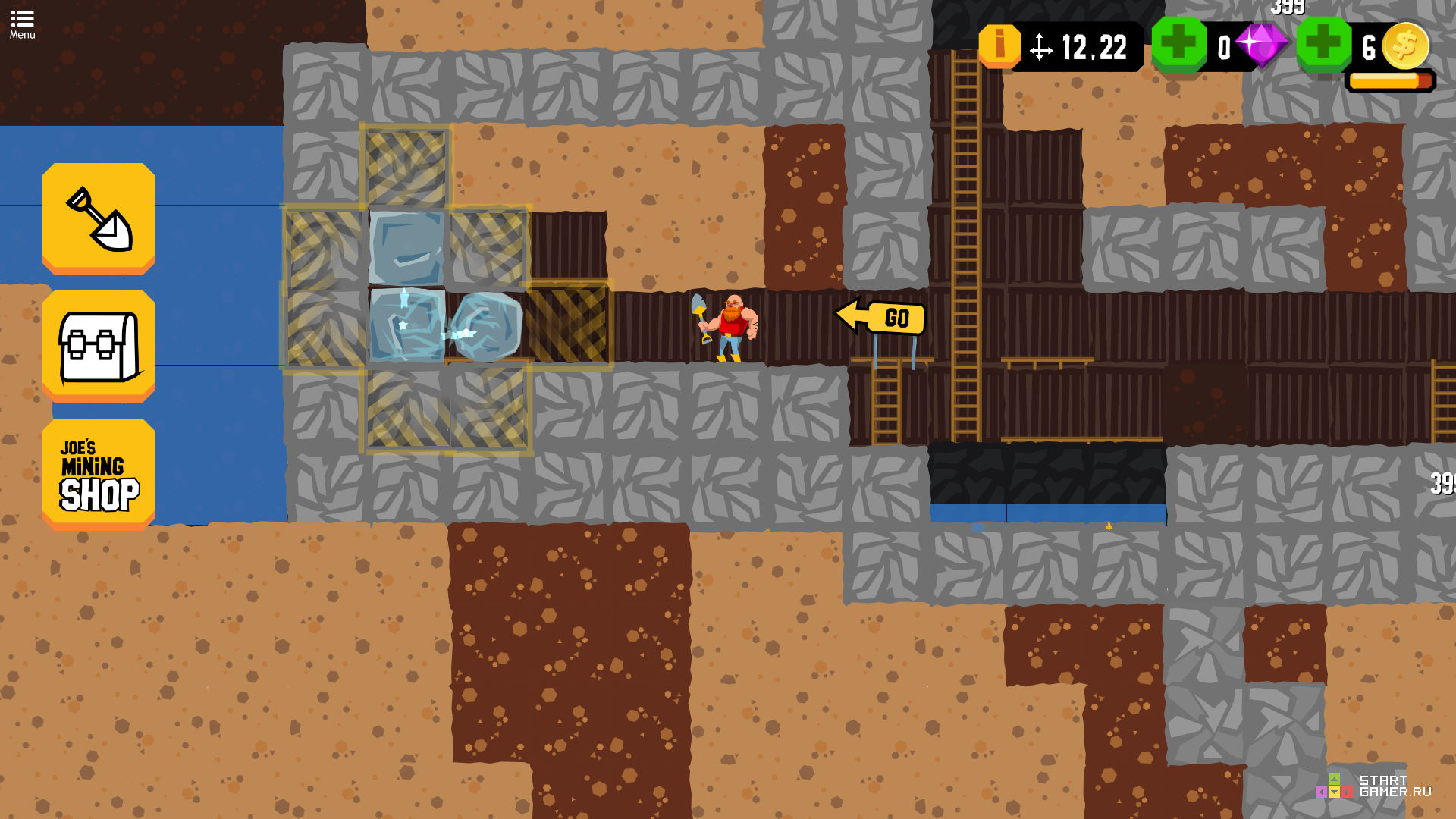 Диггер Digger - Играть Онлайн!