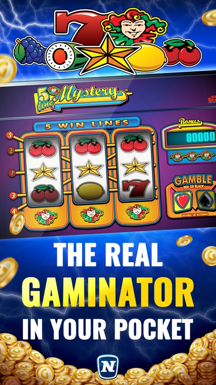 Игровые автоматы - Gaminator Гаминаторы Novomatic