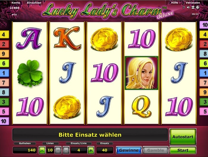 Lucky Lady's Charm / Леди Шарм Novomatic - Игровые автоматы.