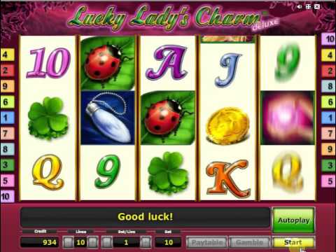 Играть в игровой автомат Леди Шарм / Lucky Lady's Charm онлайн