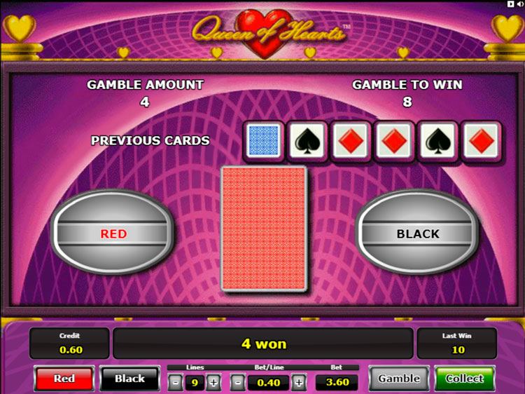 Игровой автомат Queen of Hearts играть бесплатно