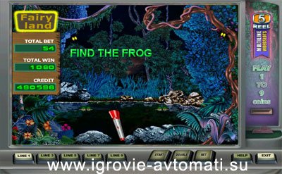 Лягушки игровой автомат Играть в слот Fairy Land.