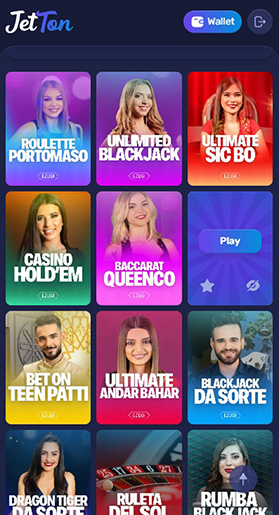 Jetton Casino – онлайн-казино TON Официальный сайт