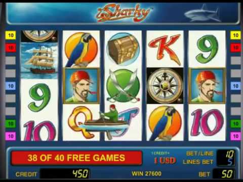 Игровой аппарат Sharky на официальном сайте казино