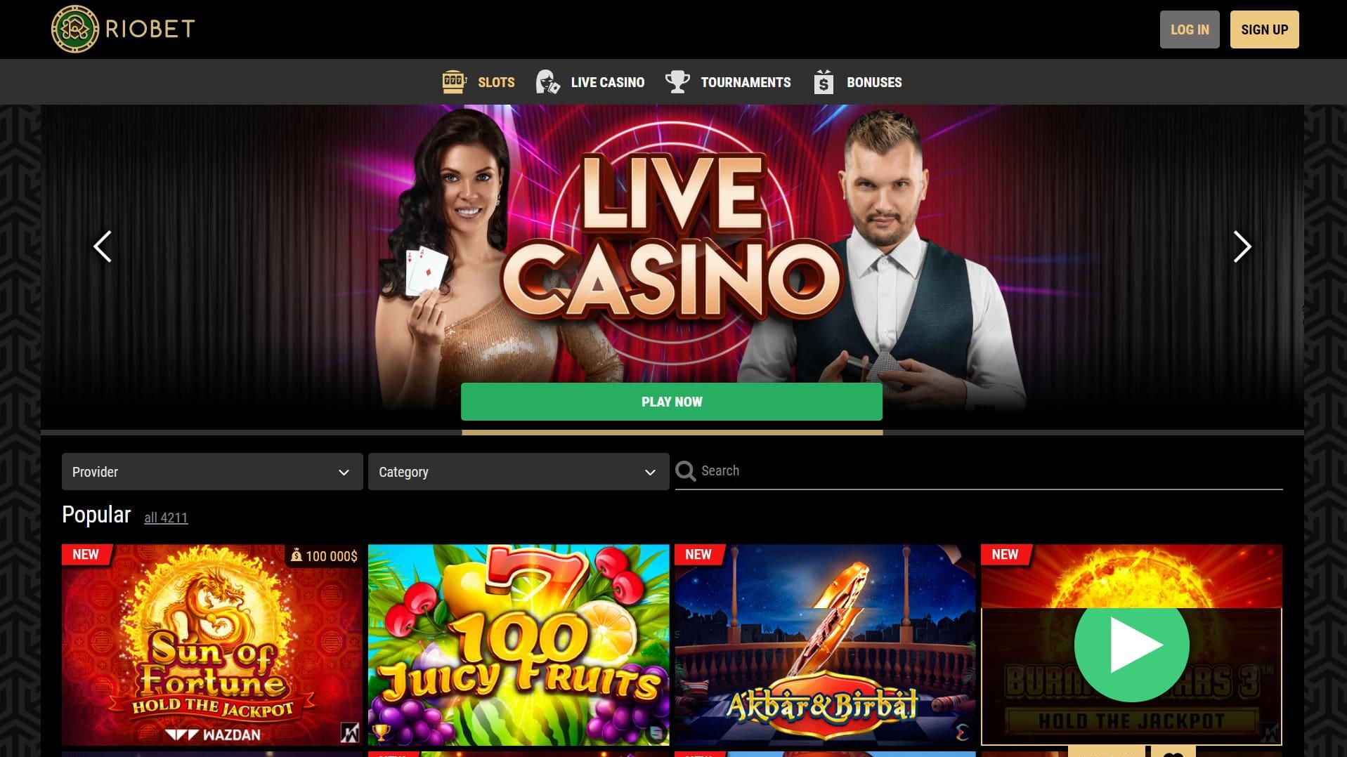 Riobet Casino официальный сайт личный кабинет Риобет.
