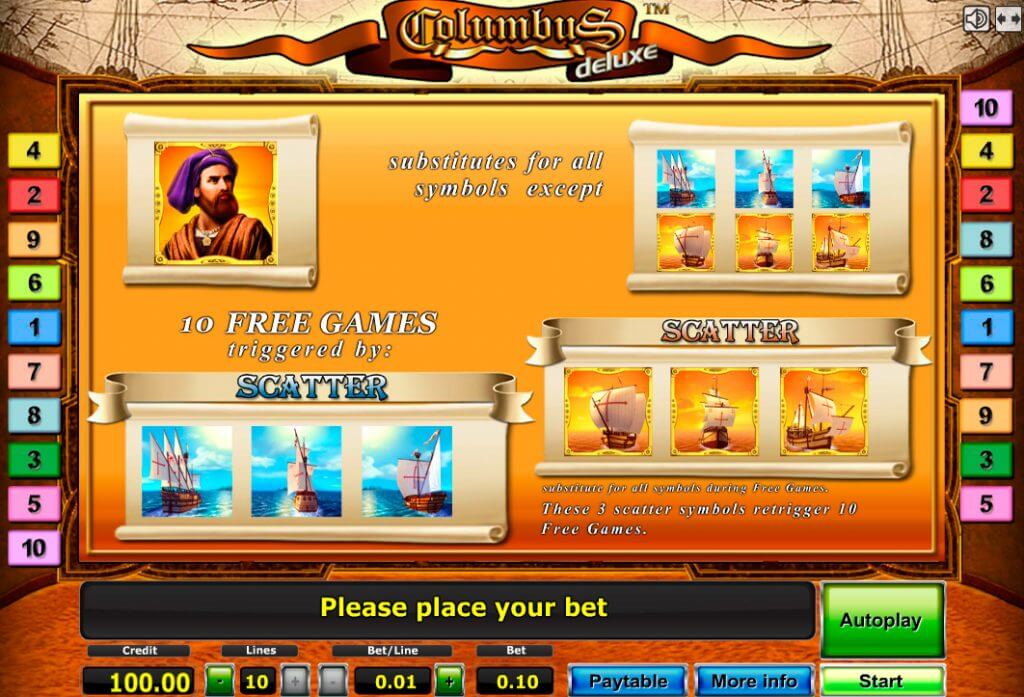 Казино Вулкан Старс Columbus — играть онлайн.