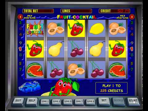 Игровые автоматы Fruit Cocktail Клубничка бесплатно.