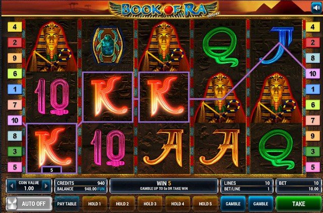 Автомат Book of Ra Deluxe грати онлайн безкоштовно.