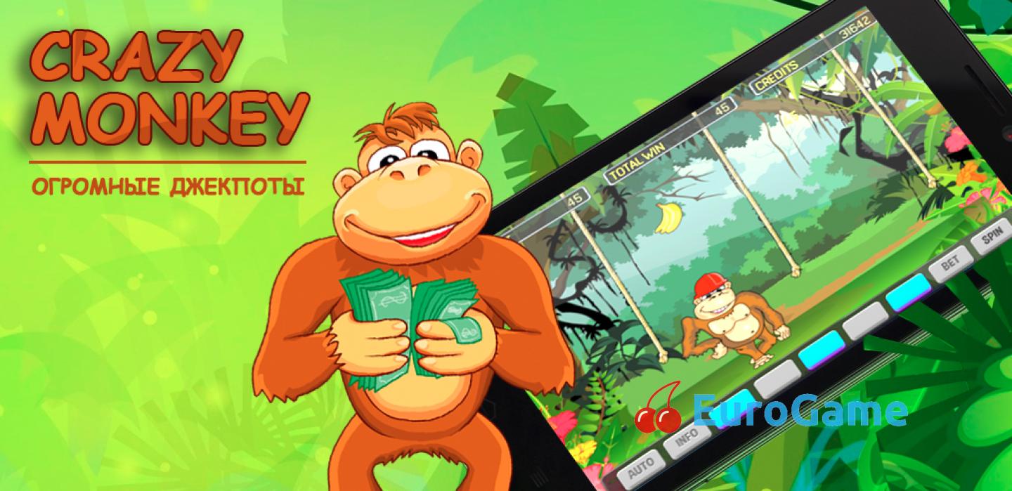 Crazy Monkey Обезьянки играть бесплатно