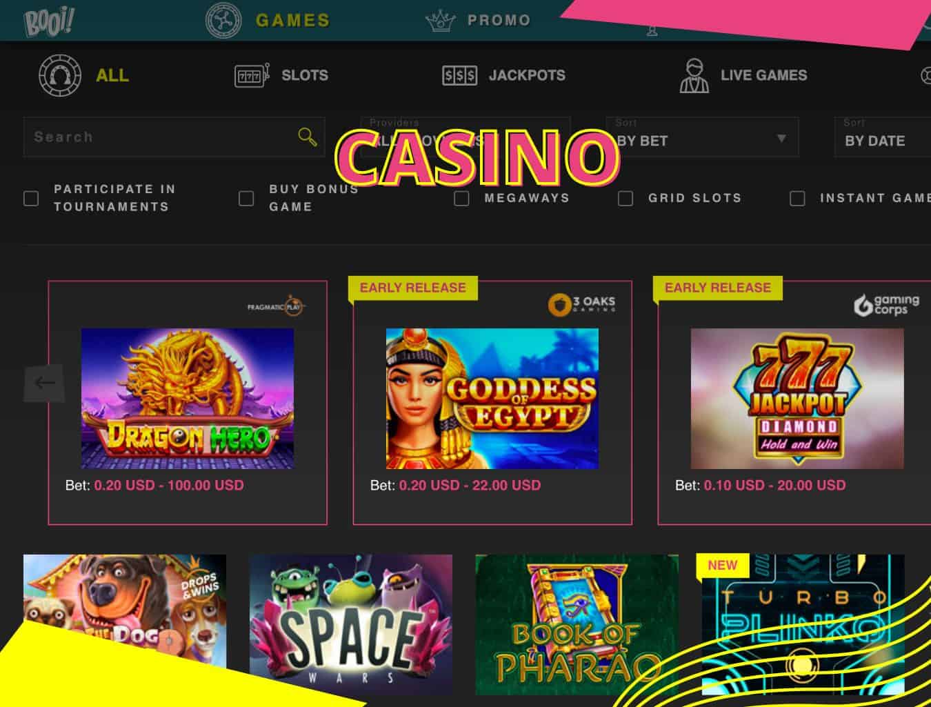 Booi casino вход на сайт
