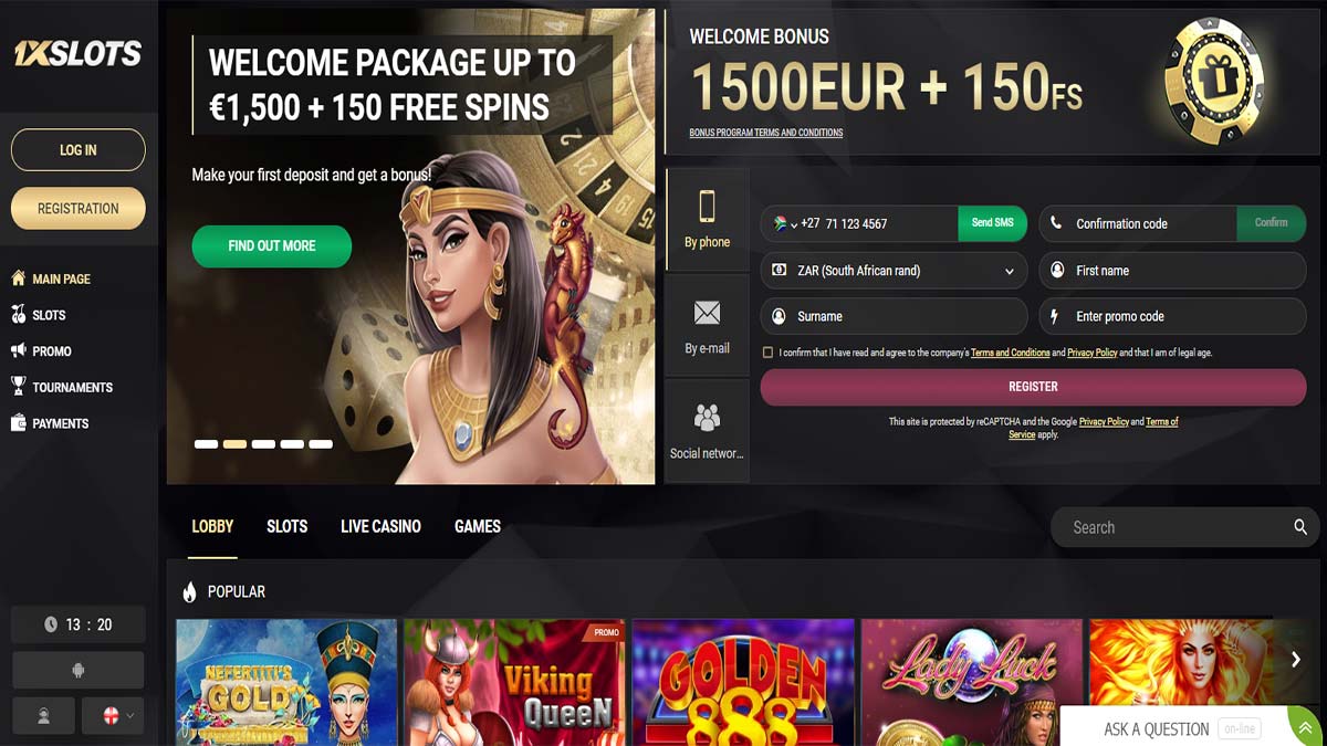 XSlots официальный сайт вход в личный кабинет 1хСлотс