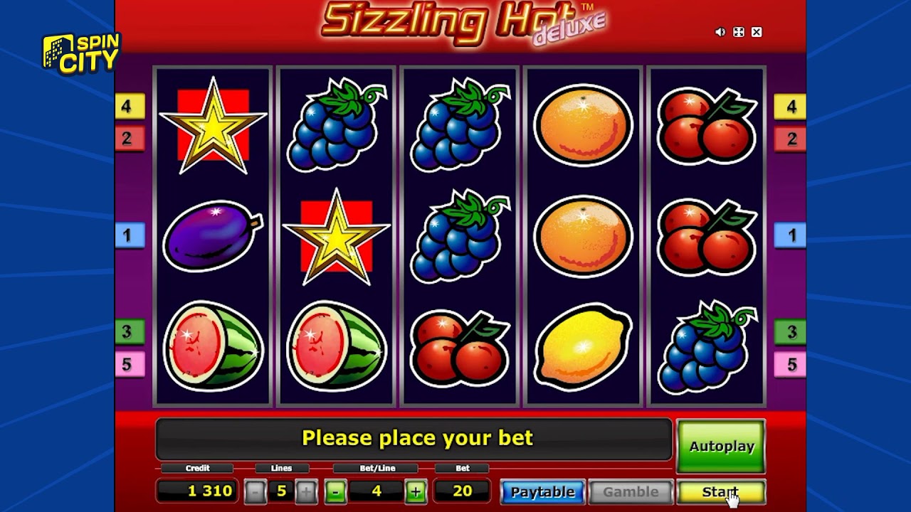 Игровой автомат Sizzling Hot Компот Играть в Сиззлинг.
