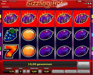Sizzling Hot - Novomatic играть онлайн, демо