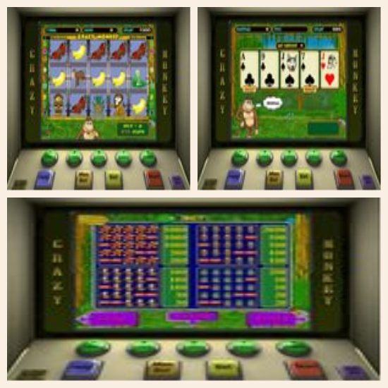 Игровой автомат Обезьянки Crazy Monkey