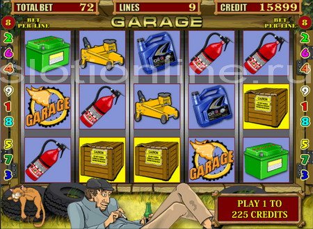 Игровой автомат Garage Гараж – играть онлайн