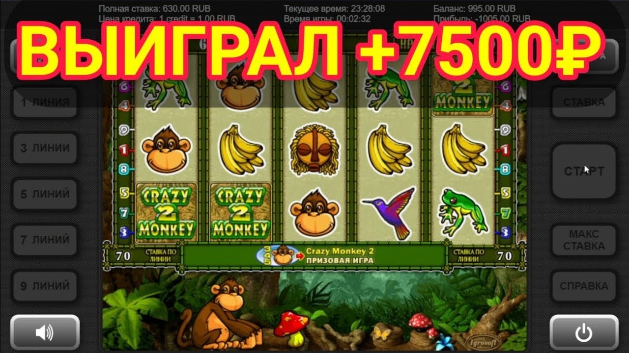 Крейзи Манки онлайн играть на официальном сайт.
