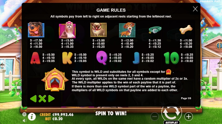 The Dog House играть онлайн в популярный слот с собачками
