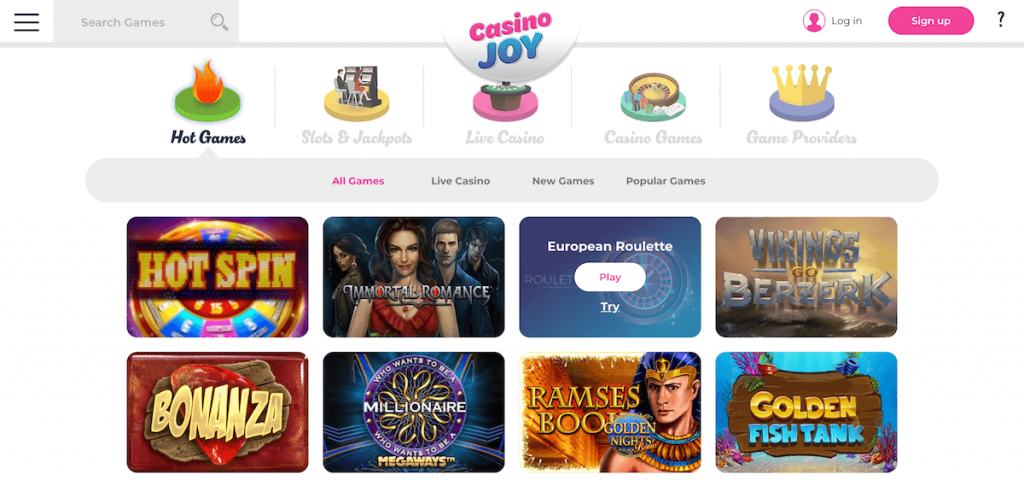 Joycasino - играть в онлайн казино