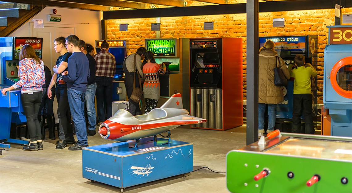 Старые игровые автоматы 90-х и 2000-х годов