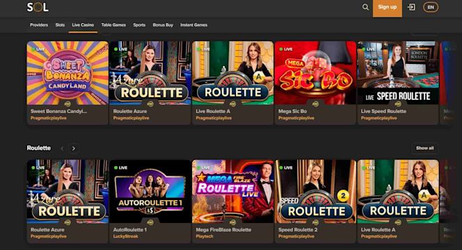 Sol Casino Сол Казино вывод средств на карту в России