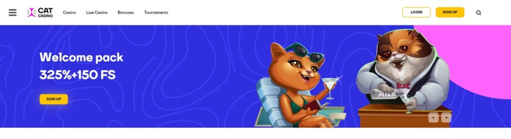 Cat Casino играть на реальные деньги с выводом на карту