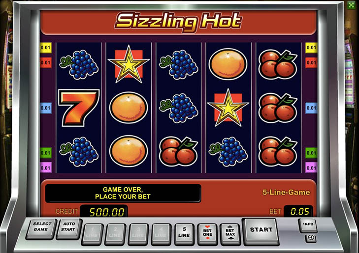 Sizzling Hot играть онлайн бесплатно без.