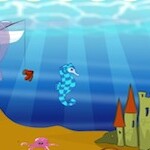 Дельфины · Плавать · Играть онлайн бесплатно