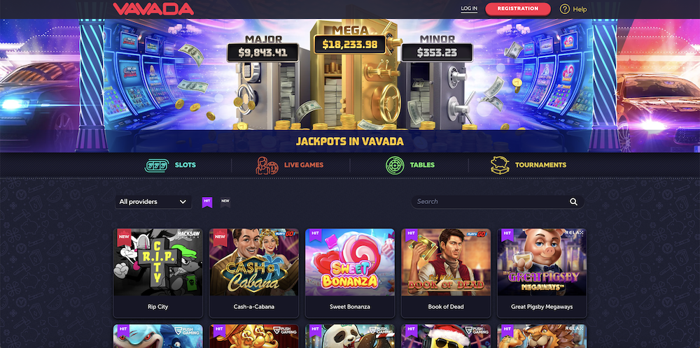 Vavada Online Casino - Официальный сайт, регистрация с.