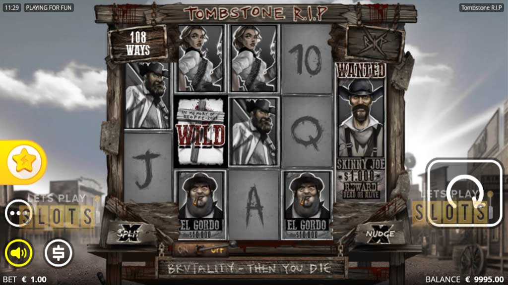 Tombstone RIP игровой слот в новых онлайн казино