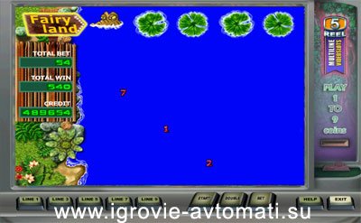 Игровой автомат Лягушки Fairy Land играть бесплатно