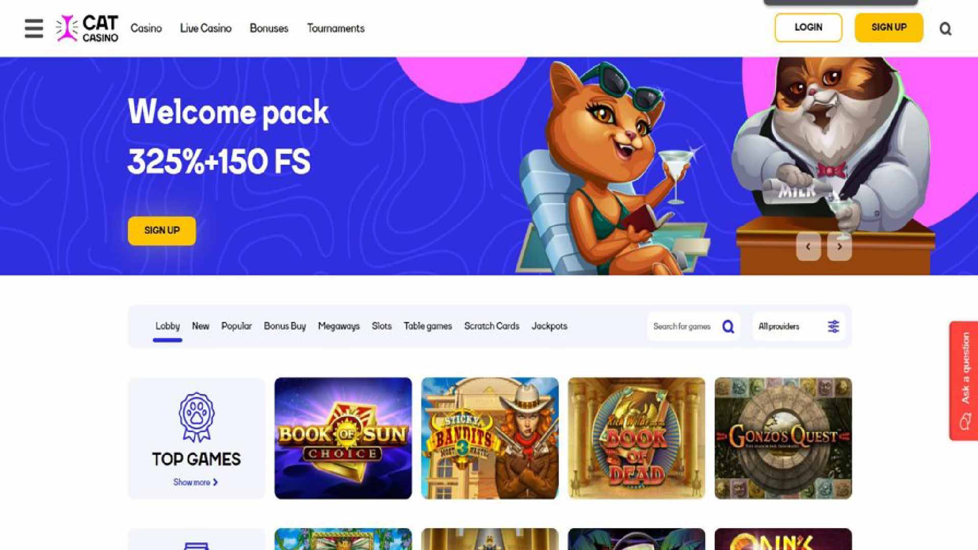 Cat Casino - Лучшее Онлайн Казино для Любителей.
