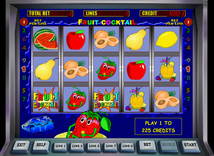 Fruit Cocktail / Клубнички Igrosoft - Игровые автоматы онлайн EuroGame