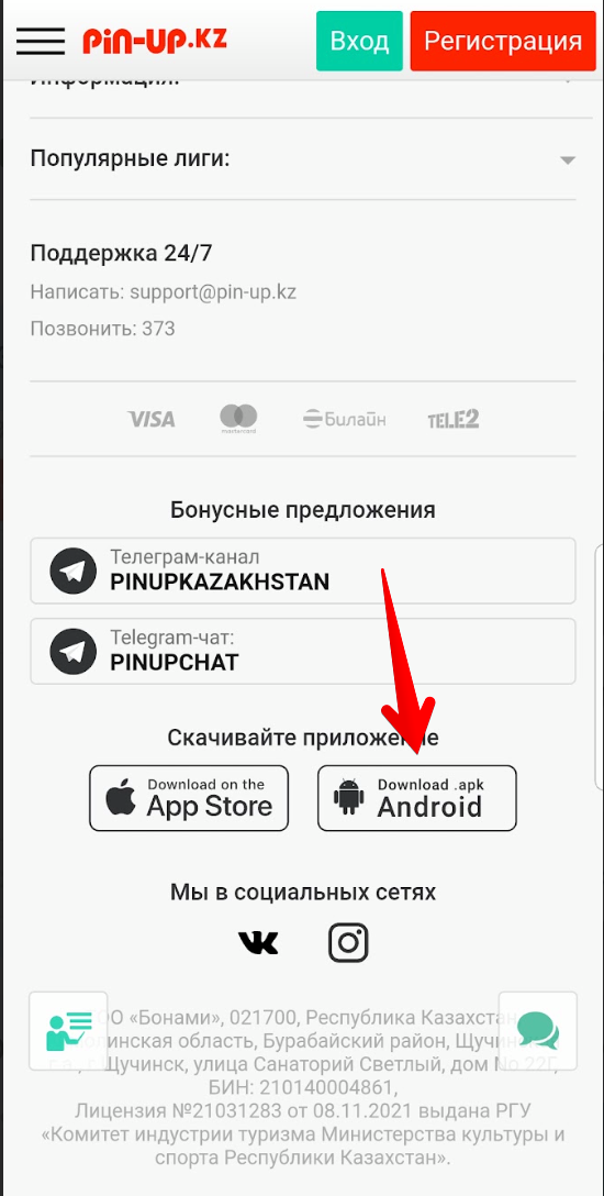 Скачать Приложение Онлайн Казино Пин Ап киромарусом.