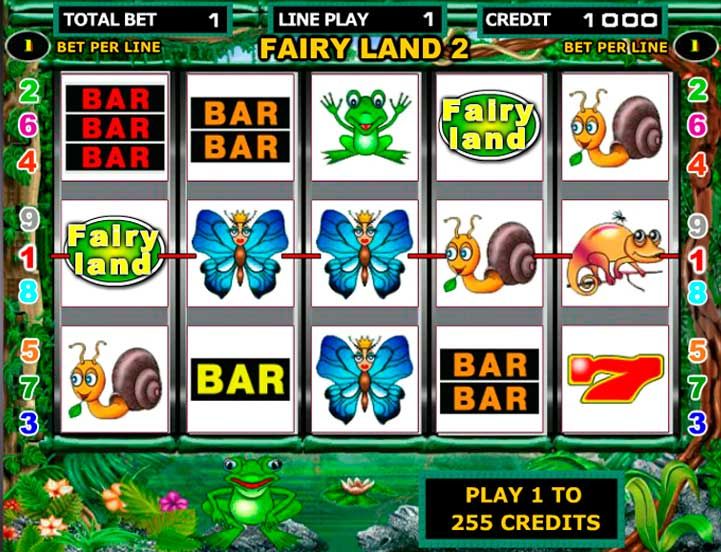 Автоматы Лягушки Fairy land играть без.