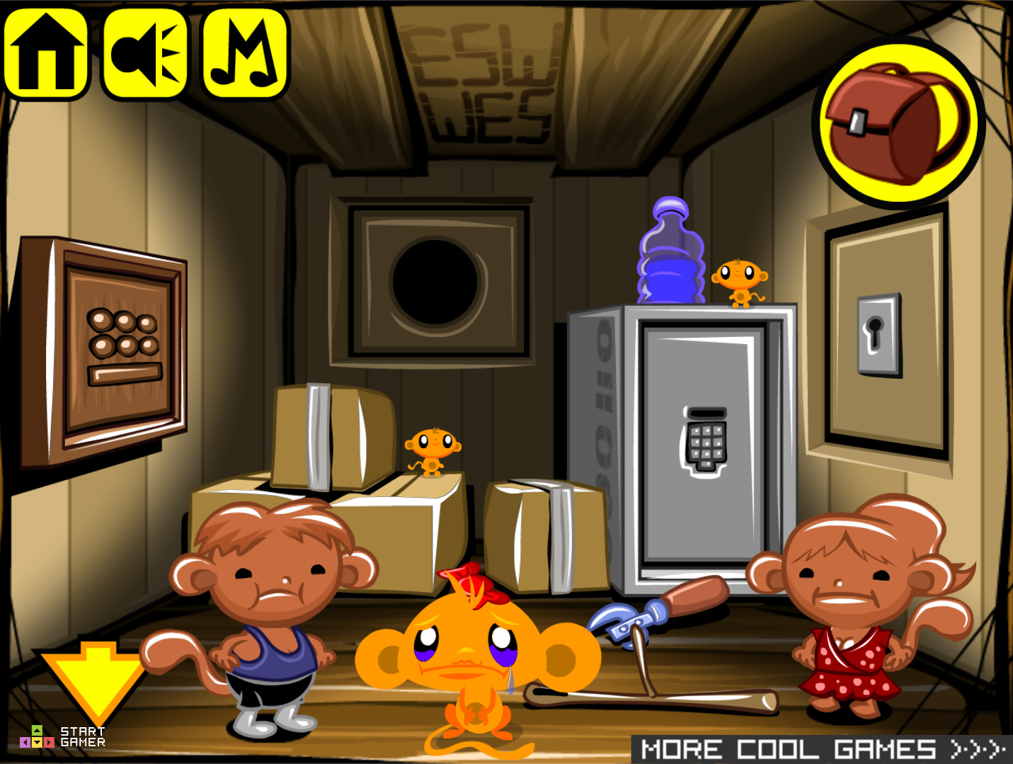 Игры Счастливая Обезьянка Monkey Go Happy — играть онлайн.