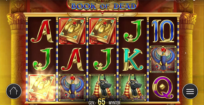 Игровой автомат Book of Dead Книга мертвых от Play’n Go.