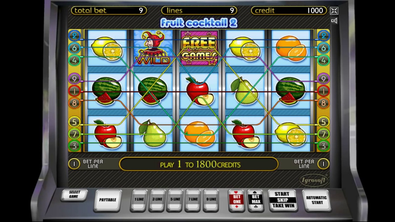 Игровой автомат Клубнички - демоверсия для игры.