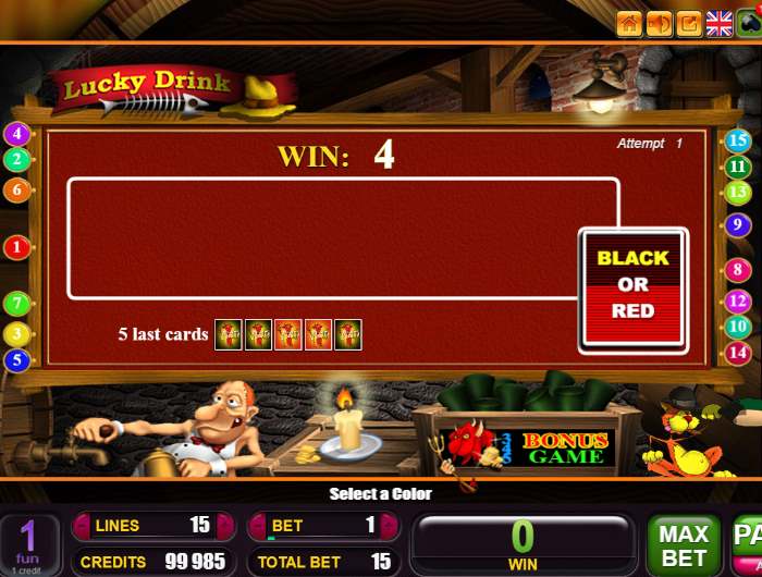 Незаурядный игровой автомат Lucky Drink - Черти без регистрации