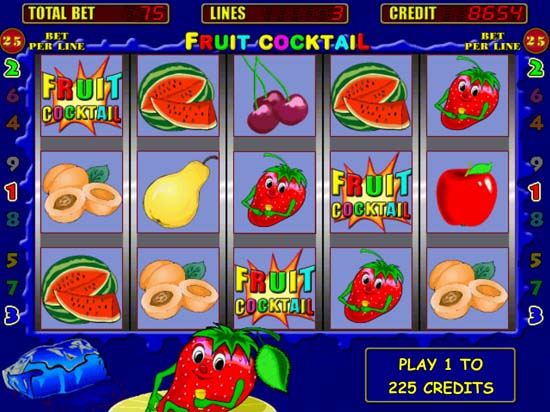 Fruit Cocktail / Клубнички Igrosoft - Игровые автоматы.