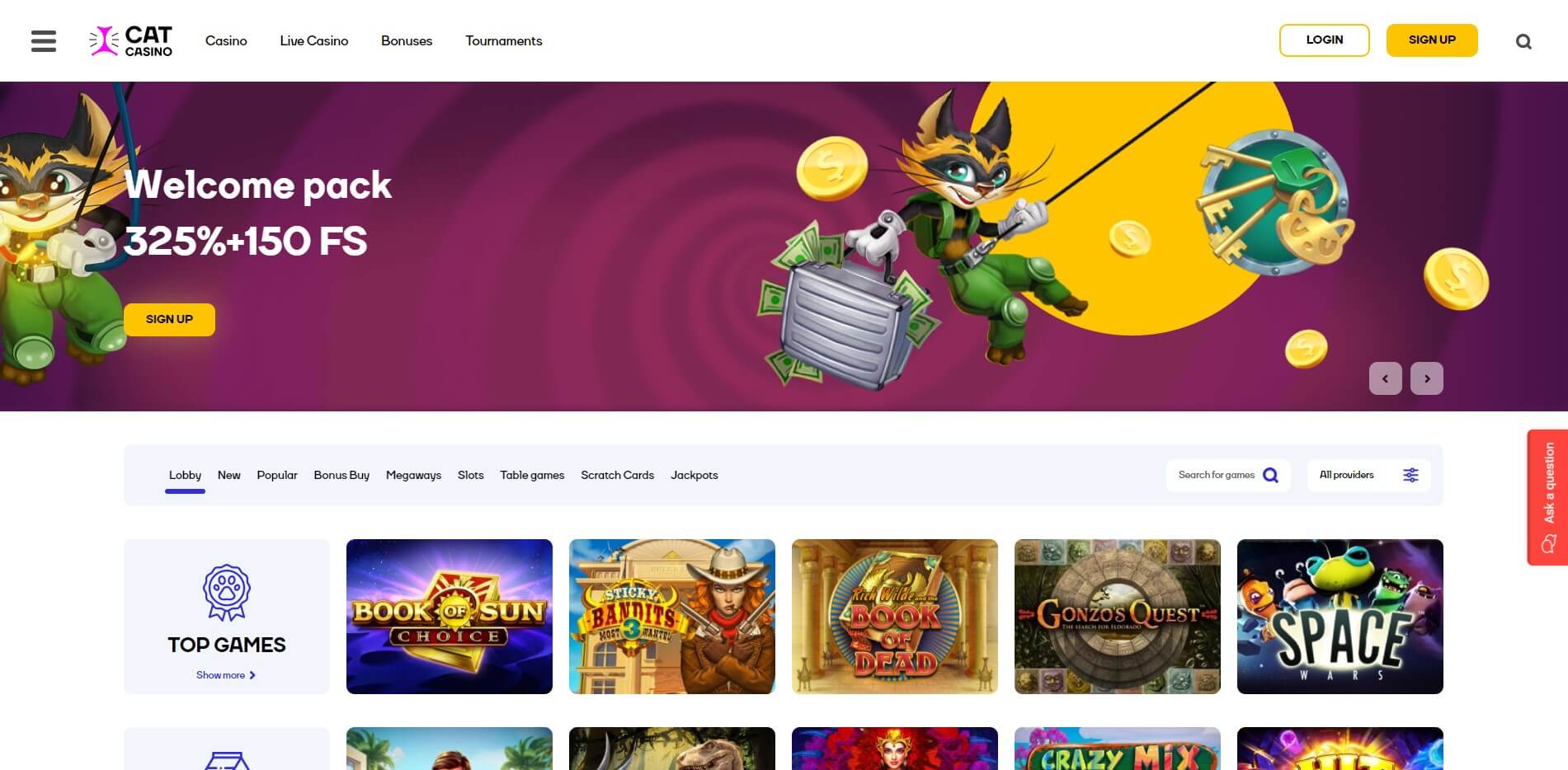 Cat Casino официальный сайт Рабочее зеркало казино Кэт