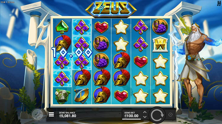 Слот Zeus vs Hades Gods of War - игра в казино.
